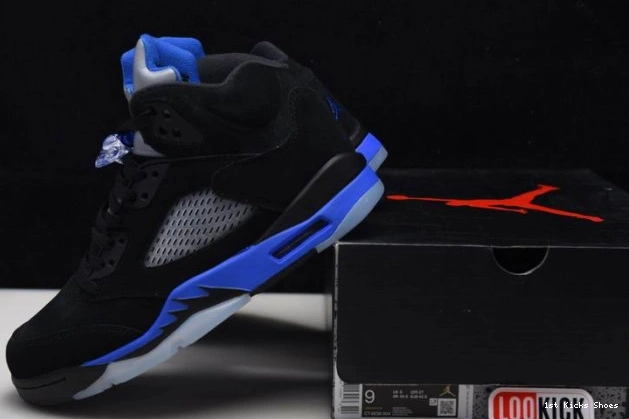 1st Kicks Air Racer 5 Blue Jordan CT4838-004 0815